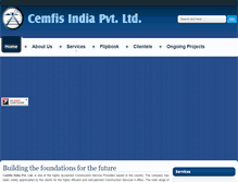 Tablet Screenshot of cemfisindia.com
